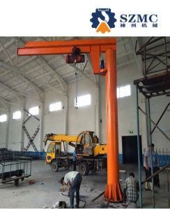 2t Fixed Column Cantilever Crane with Electric Hoist for Warehouse Workshop