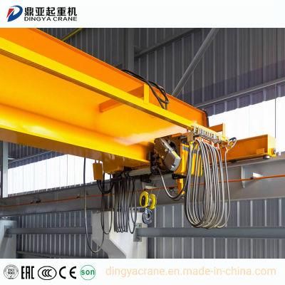 Dingya Factory Electric Double Girder 25 Ton Overhead Crane
