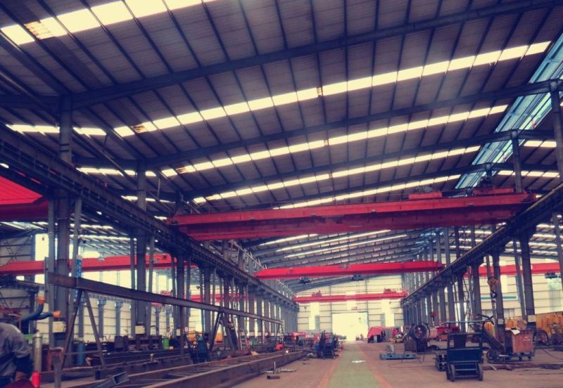 Safety and Solid QC Double Girder Circle Magnetic Overhead Crane