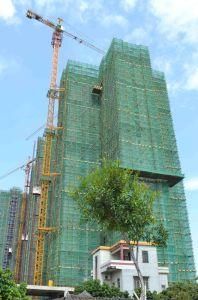Tip Load of 1.66tonsconstruction Top-Slewing Tower Crane