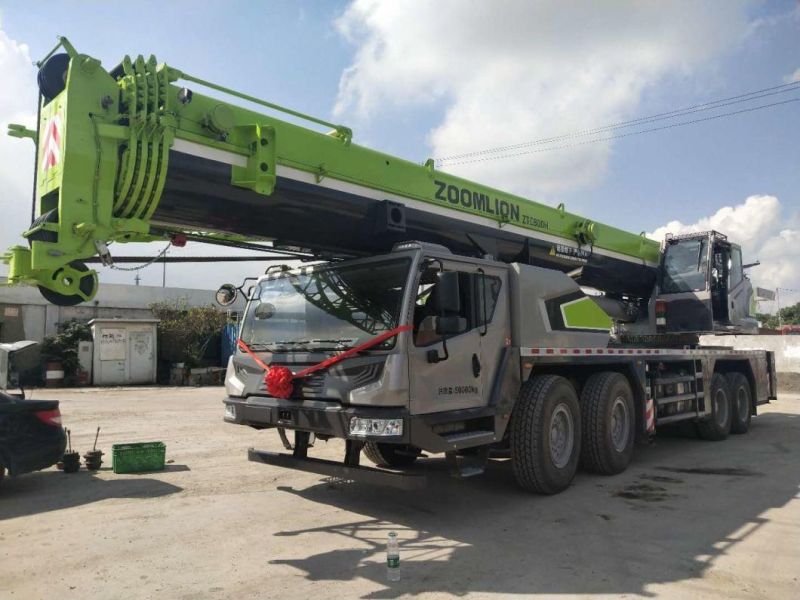 Zoomlion New 80 Ton Mobile Crane Truck Cranes Ztc800h553 Eruo V with High Performance