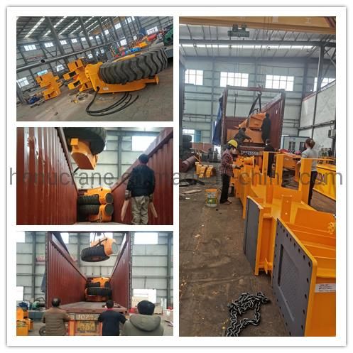 New Design Port 25 Ton Rtg Rubber Tyre Container Lifting Gantry Crane Price