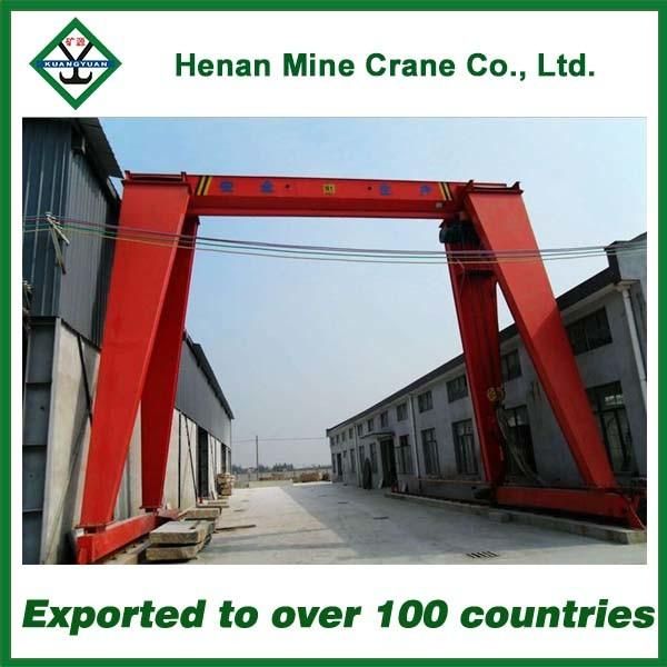 Box Type Single Girder Electric Hoist Gantry Crane