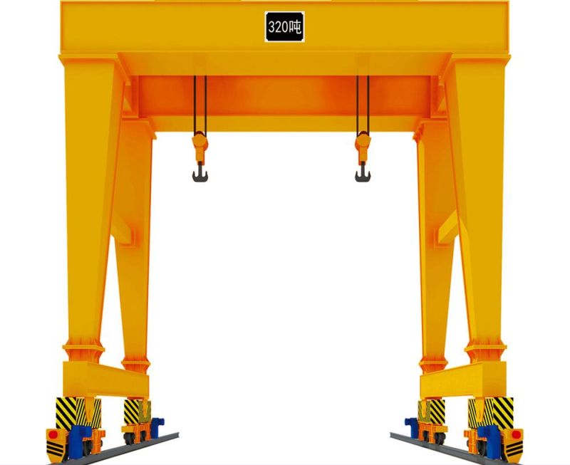 Type a U 50 Ton Mg Double-Beam Gantry Crane with Hook