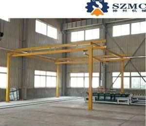 High Quality Single or Double Girder Suspension Cranes for Assembly Line (Kbk- 500kg)