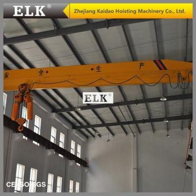 5t Bridge Single Beam Overhead Crane Used for Lifting