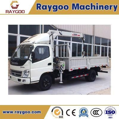 Sq3.2sk1q Crane Truck 3 Ton Telescopic Boom Truck Mounted Crane with Cheap Price