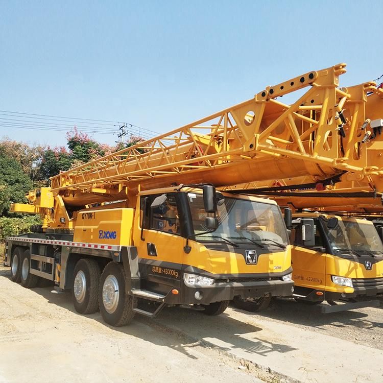 XCMG Official 70 Ton Construction Machinery Crane Truck Qy70K-I China Crane Machine with Spare Parts Price for Sale