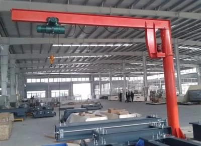 Factory Workshop Electric Wire Rope Hoist 0.5-1.5 Ton Jib Crane