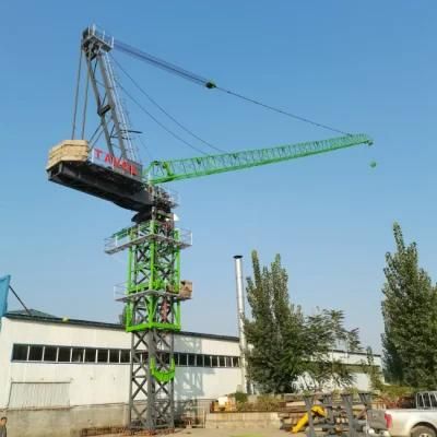 6-10 Ton D120 Model Construction Luffing-Jib China Tower Cranes
