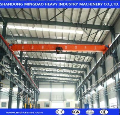 China Factory 10t 15t 16t 20t Single Girder Workshop Overhead Bridge Crane