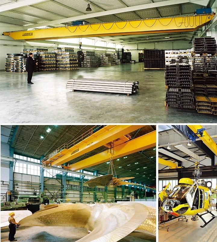 European Type Double Girders Electric Overhead Traveling Crane