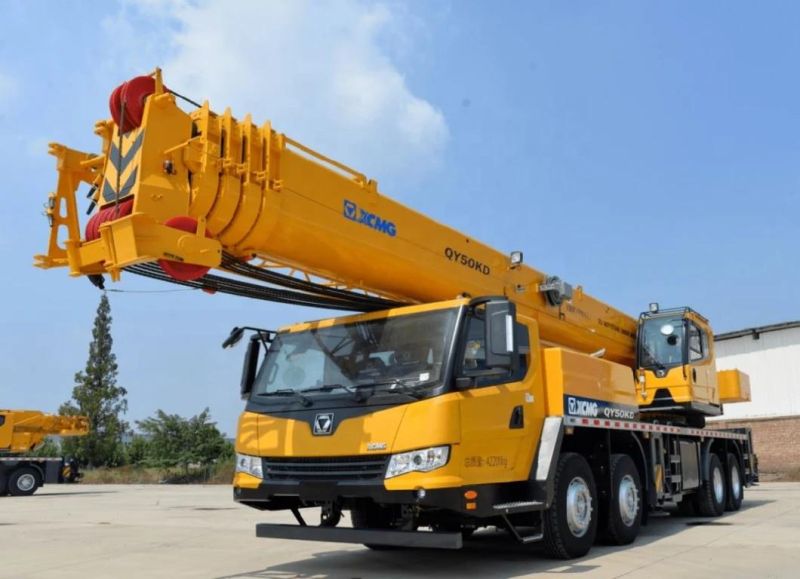 Cheap New 50ton Telescopic Boom Truck Crane Qy50kd Qy50ka in Stock