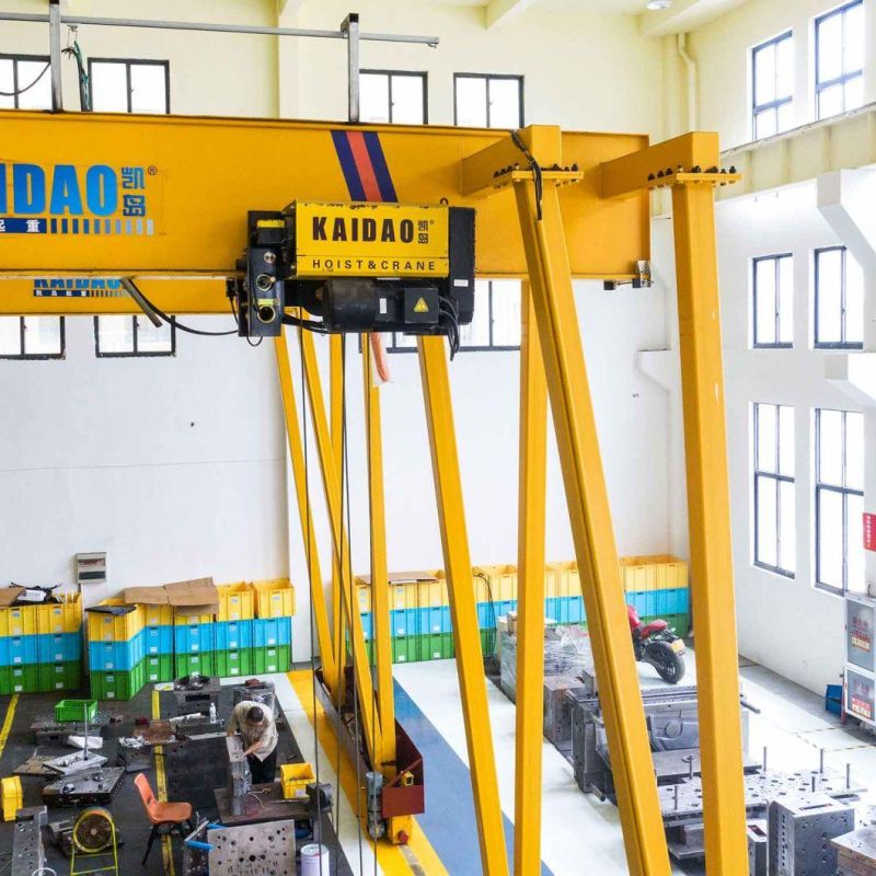 Elk Supply Electric Hoist Liting Overhead Single Beam Bridge Crane