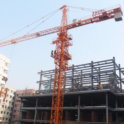 Tavol Qtz250-7030 12t Self Erecting Tower Crane with 70m Jib