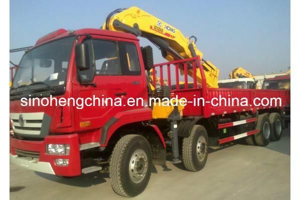 Dongfeng Lorry-Mounted Crane Sq12zk3q Knuckle Boom Crane 12 Ton