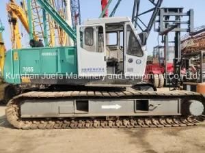 Used Japanese Crawler Crane 50ton Kobelco 7055 Hydraulic Cranes for Sale