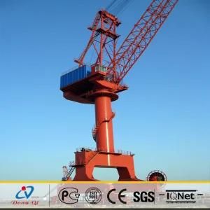 5 Ton Slewing Jib Portal Crane for Shipyards