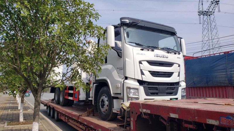 Isuzu 4X2 Cargo Truck with Sany Hydraulic 6tons 8tons Crane Lorry-Mounted Crane Mobile Telescoping Boom Aerial Car