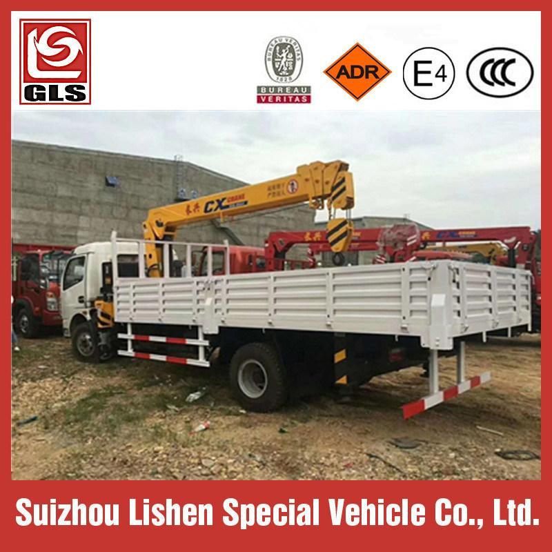 Dongfeng 5 Ton Telescoping Boom Crane LHD/Rhd Truck Mounted Crane