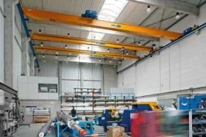 High Loading Single Beam Bridge Crane Handling Equipment
