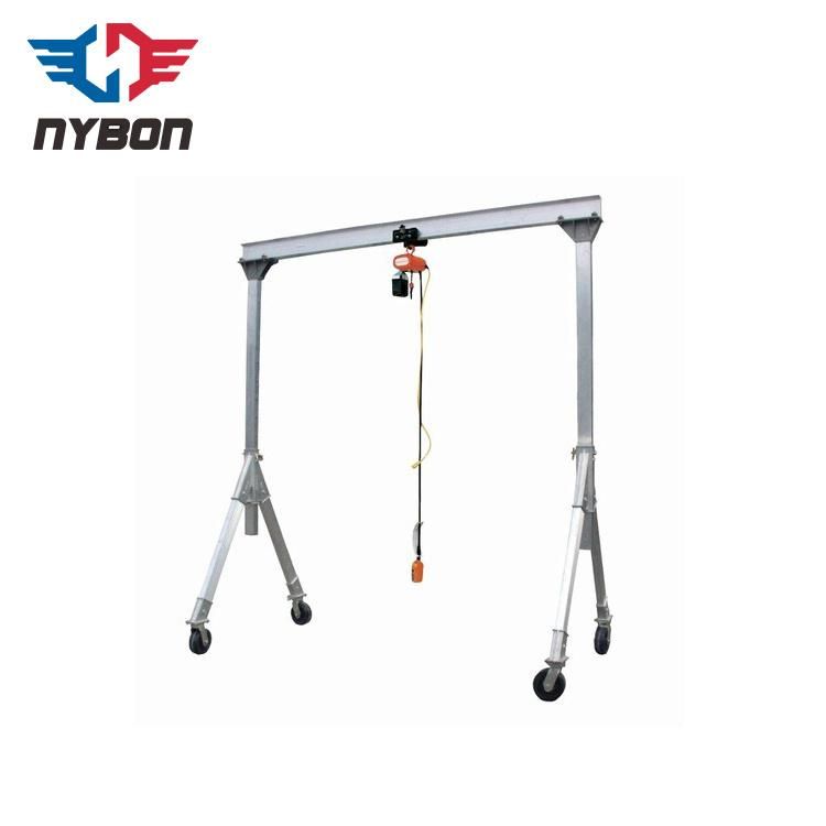 Light Weight Workshop Portable Adjustable Gantry Crane