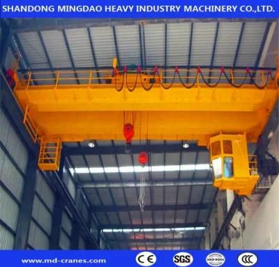 30t Double Beam Overhead Crane with Warning Safety Light