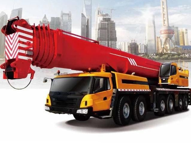 160ton Hydraulic Boom Mobile Truck Crane Stc160 for Denmark