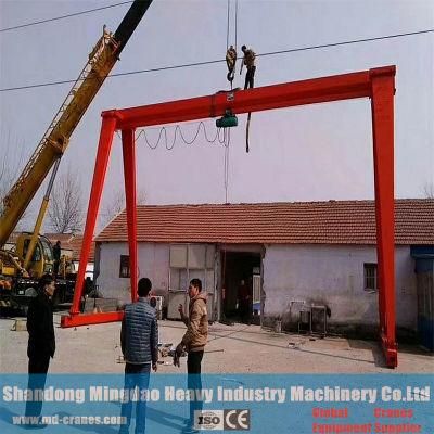 Radio Remote Control Wireless Gntry Crane for Logistic Industrial Using