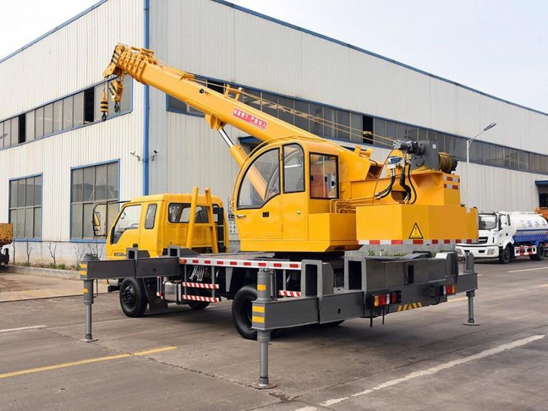 Foton 4X2 10tons 12tons Auto Mobile Telescoping Boom Aerial Platform Car Cranes Truck-Mounted Crane Lorry-Mounted Crane