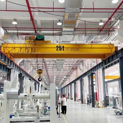 Dy Ld Lh Qd Warehouse 1ton 2ton 3ton 5ton 10ton 12ton 16ton 20ton 25ton Euro Single Double Girder Overhead Bridge Crane Hanging