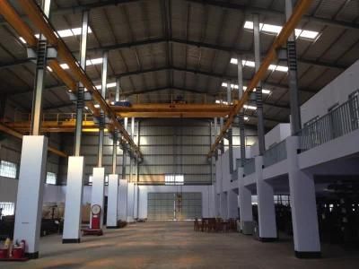 10 Ton Double Girder Overhead Grab Crane with Electric Trovelly