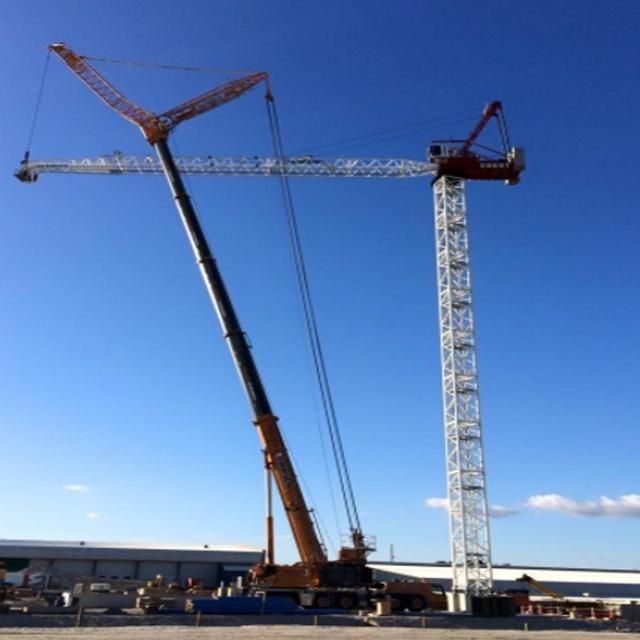 Travelling Tower Crane Machinery Construction Equipment Crane Qtz60