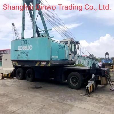 Japanese Kobelco Mk500 Lattice Boom Wheel Crane