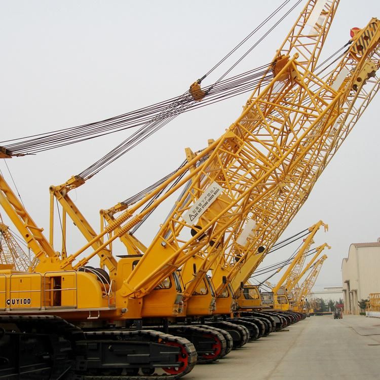 Quy80 80 Ton Volvo Engine Mobile Crawler Crane for Sale