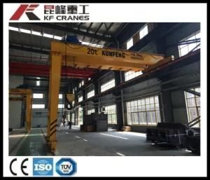 Customized 5 Ton Single Beam Semi Gantry Crane