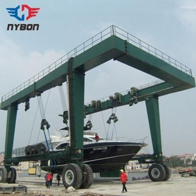 Rubber Tyred Gantry Crane for Boat Lifting