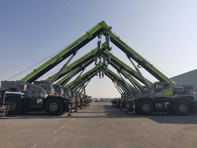 Zoomlion 4-Wheel 50 Ton 60 Ton Rough Terrain Mobile Crane