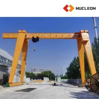 Outdoor Storage Yard Used Rail Mounted Girder Traveling Gantry Crane for Pakistan