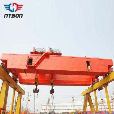 Warehouse Specialized Double Girder Hoist Crane 10 - 50 Ton