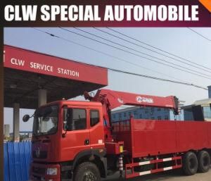 Clw China 2019 New Dongfeng Truck Mounted Crane with Ladder