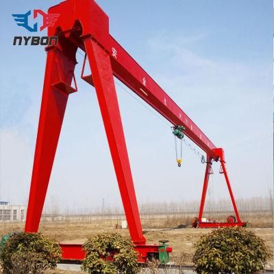 China Single Beam mobile 10 Ton Gantry Crane