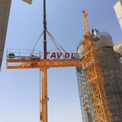 Qtz80 Construction Machinery Top China Brand Tower Crane
