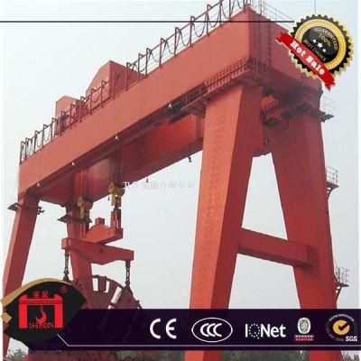 Mg Main Double Girder Gantry Crane with Hook 40ton