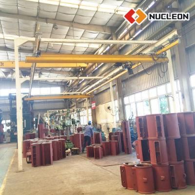 CE Certified High Reliability 500kg 1 Ton 2 Ton 3 Ton Light Monorail Crane for Workstation in UAE