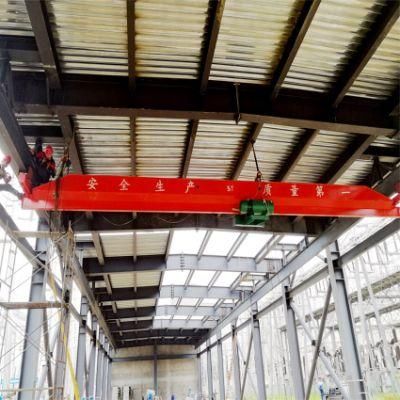 Electric Wire Rope Hoist 5 Ton Single Beam Overhead Crane