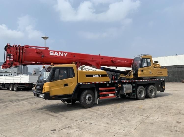 Hydraulic Telescopic Straight Boom 30 Ton Mobile Truck Crane Stc300e5