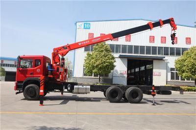 HBQZ Lift Mini 10 Tons Telescopic boom Hydraulic Mobile truck mounted Crane SQ10S4