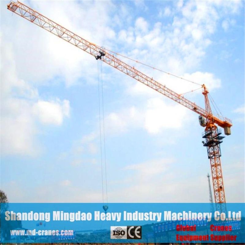 Tip Load 5.5t Erecting Qtz400 Tower Crane with Various Styles