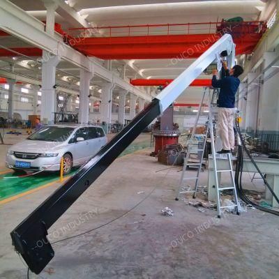 Ouco Custom 1t Small Yacht Crane Very Space Saving